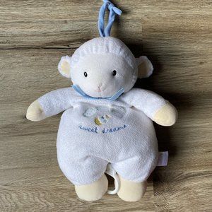Carter’s Plush White Lamb Sweet Dreams Musical Pull Plush Works Baby Nursery